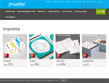 Tablet Screenshot of jmwebs.com